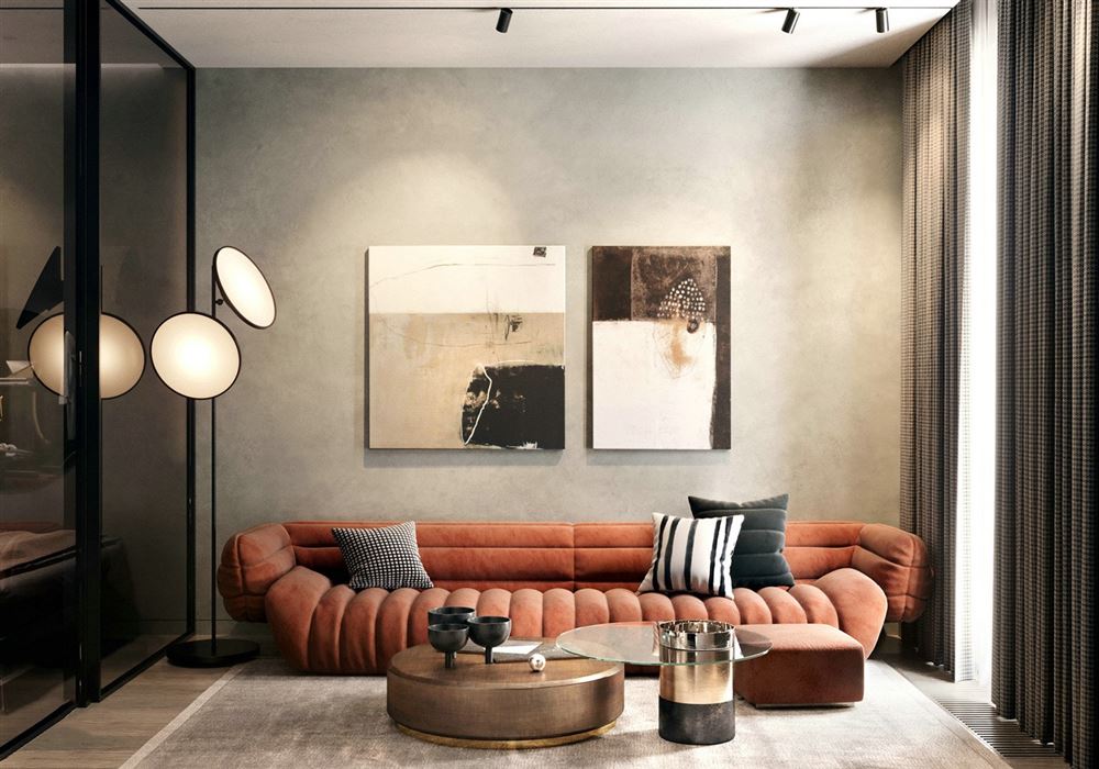 佛山市保利中央公園現(xiàn)代簡約風格公寓裝修案例