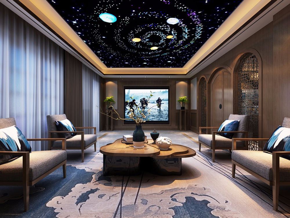 佛山市金地·中南·新城大境新中式風格別墅裝修案例