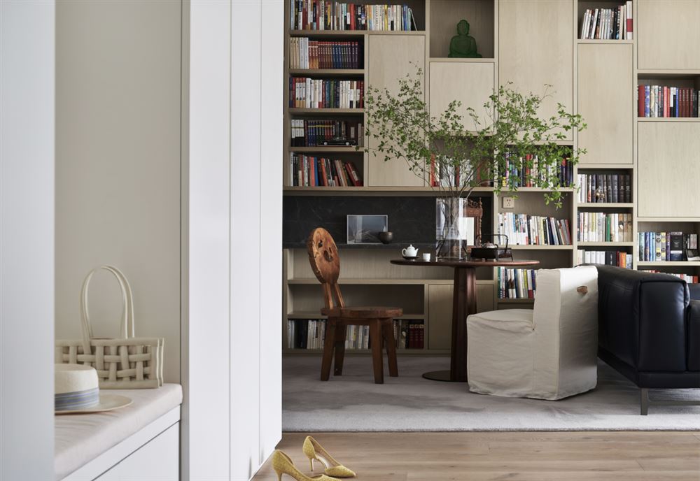 江門市時代春樹里現(xiàn)代簡約風(fēng)格三居室裝修案例