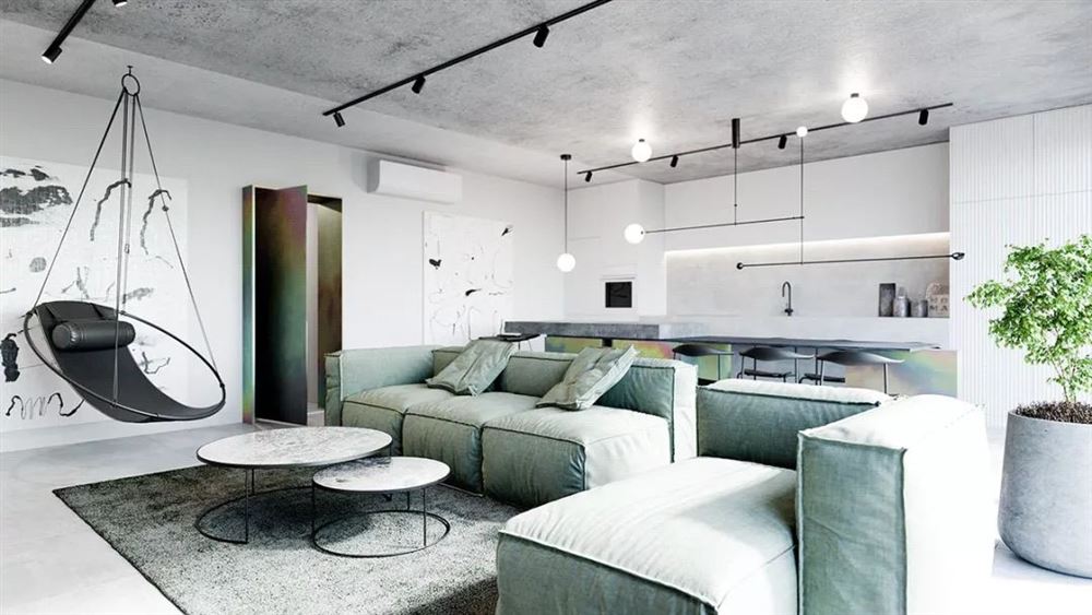 佛山市碧桂園南海悅城北歐風格三居室裝修案例