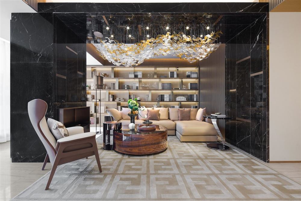 佛山市碧桂園南海悅城歐式風格四居室裝修案例