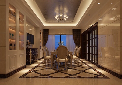 佛山市泰豐千璽灣歐式風(fēng)格別墅裝修案例