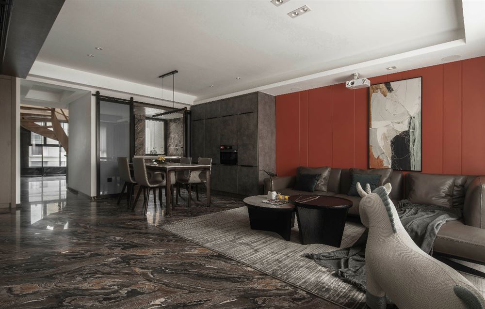 佛山市金地·中南·新城大境現(xiàn)代簡約風格三居室裝修案例