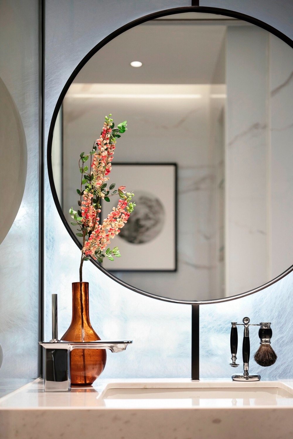 新中式風格室內設計家裝案例-衛(wèi)生間 新中式風格室內設計家裝案例-衛(wèi)生間